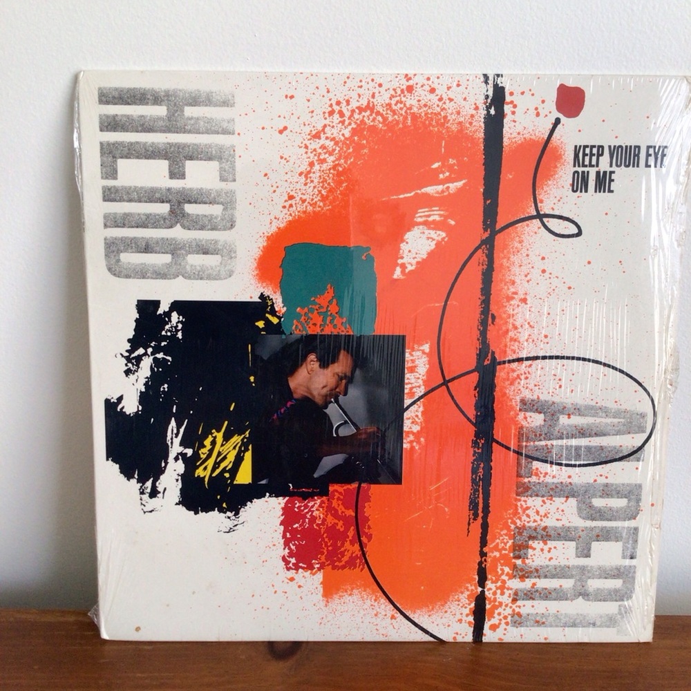 Herb Alpert - Keep Your Eye on Me - Vinyl LP 1987 A&M ~ Jazz Funk